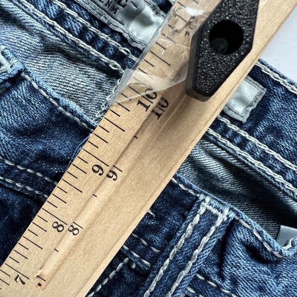 BKE Jeans Men's 30 x 30* Jake Straight Leg Blue Faded Stretch Denim Tag 30 R - Picture 15 of 16